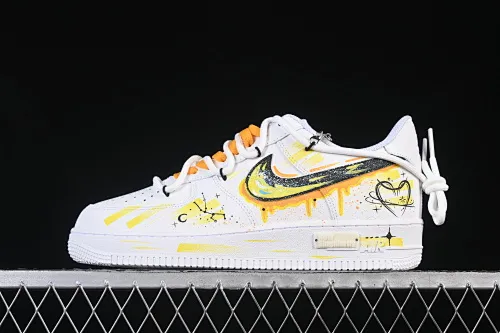 All Categories Nk Air Force 1 Air Force Series Nk Air Force 1 Low Air Force Low Nike Air Force 1'07 Low "Taurus" Hand-painted Graffiti Twelve Constellation Series Taurus Air Force 1 Low-top Casual Shoes Constellation 420-520
